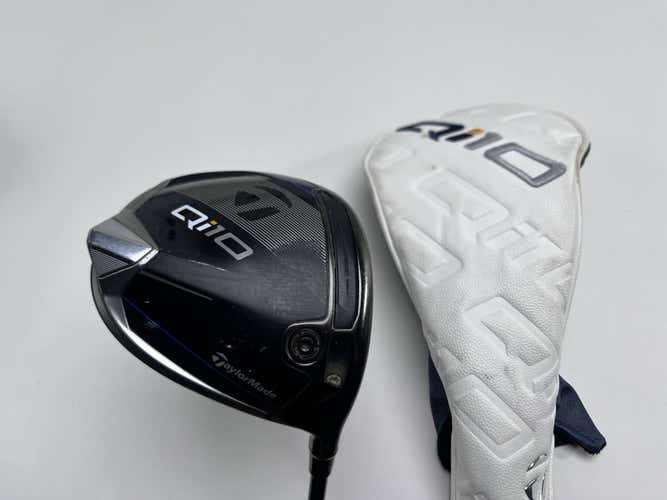 TaylorMade Qi10 Driver 9* HZRDUS 6.5 Gen 4 Dual Torsional 60g XStiff RH HC