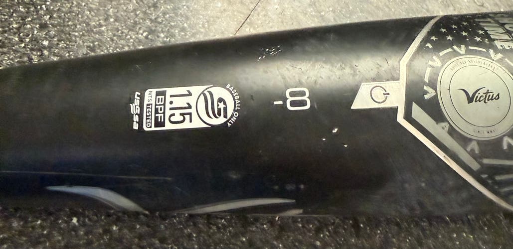 2021 Victus Nox Hybrid USSSA Certified Bat (-8) 22 oz 30" (Used)