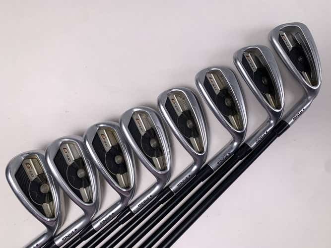 Ping G400 Iron Set 6-PW+GW+SW+LW Black Dot Alta CB AWT Regular Graphite Mens RH
