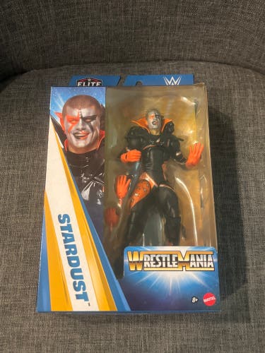 Stardust WWE Elite Collection Wrestlemania Action Figure New in Box