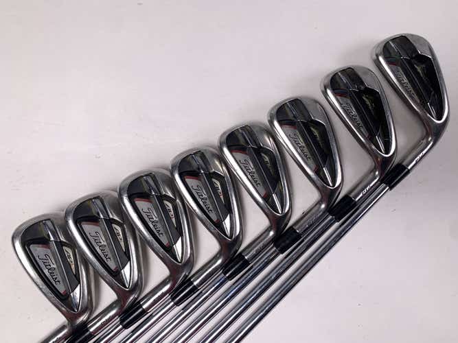 Titleist 714 AP1 Iron Set 4-PW+AW True Temper XP 95 S300 Stiff Steel Mens RH