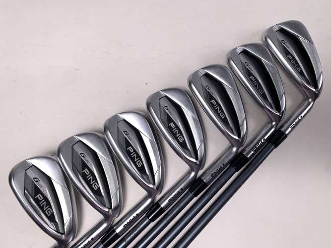 Ping G425 Iron Set 5-PW+GW Black Dot Alta CB AWT Regular Graphite Mens RH