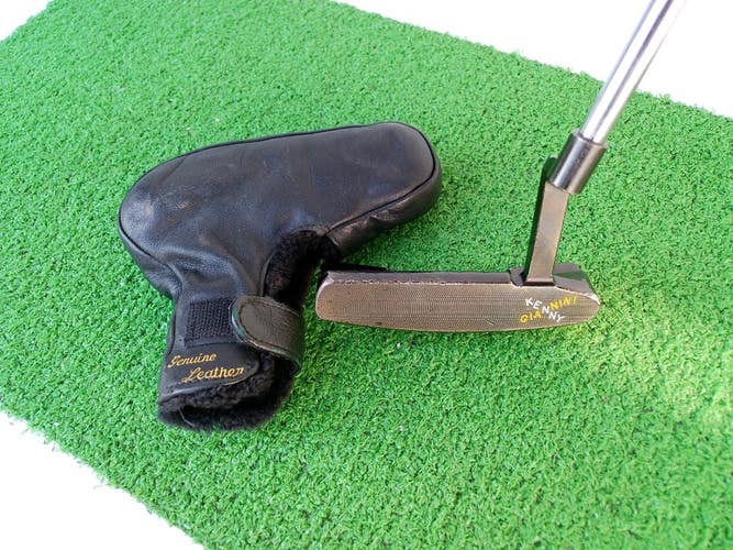 KENNY GIANINI Hand Milled Black Anser Putter - New Super Stroke Grip - 35.5"