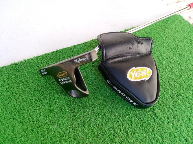 YES! Tiffany C-Groove SWASH Putter - New Grip - 33"