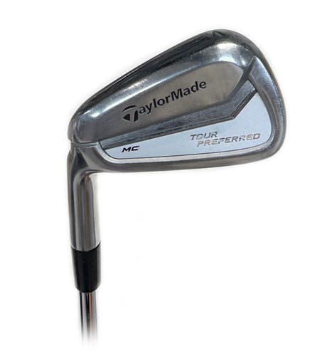 LH TaylorMade Tour Preferred MC 4-PW Iron Set Steel KBS Tour Stiff Flex