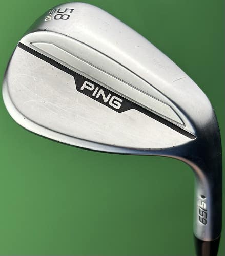 PING S159 Chrome Lob LW Wedge 58-10* S-Grind Steel Z-Z115 Wedge Flex Right Hand