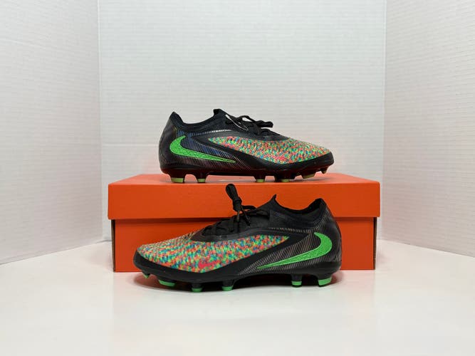 Black Kids Size M 4.5 (W 5.5) Nike Phantom 6 Pro Low FG/MG x EAFC Big Kids Soccer Cleats IH1775-900