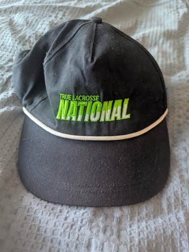 Black Men's One Size Fits All Hat (Used)