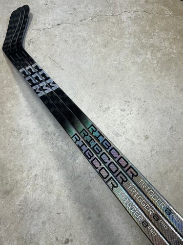 3 PACK 70 Flex P29 Senior CCM RibCor Trigger 8 Pro Right Hand Hockey Stick Pro Stock NHL (New)