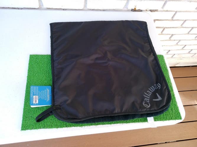 Callaway Rainhood Golf Towel - 5423017 - Black - New