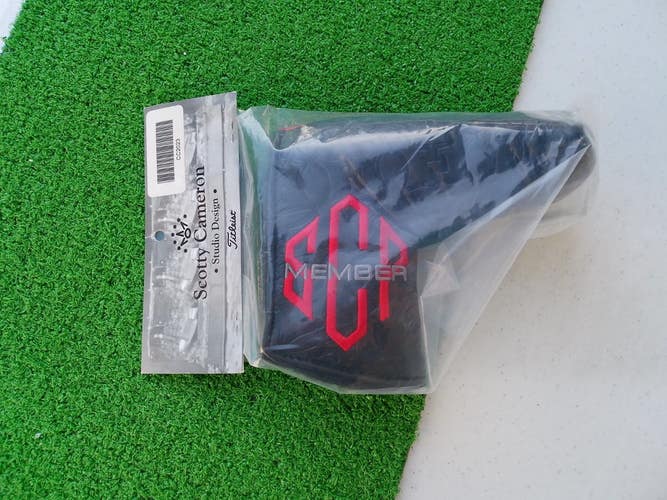 Scotty Cameron Fine Milled MEMBER Putter Headcover