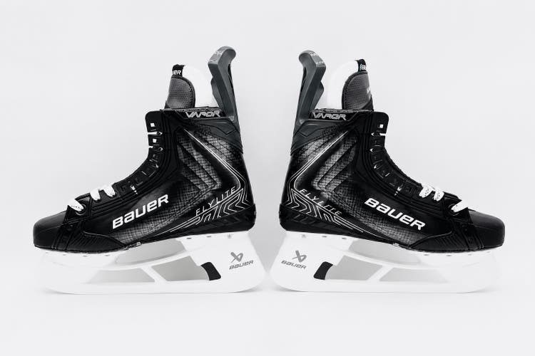 New Custom Black Bauer Vapor Flylite Hockey Skates-6.5-263-Custom Tongues