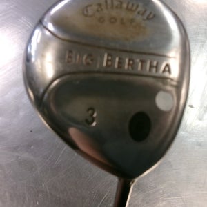 Used Callaway BIG BERTHA Mens Fairway Wood RH 3 Wood 11868-S000070460