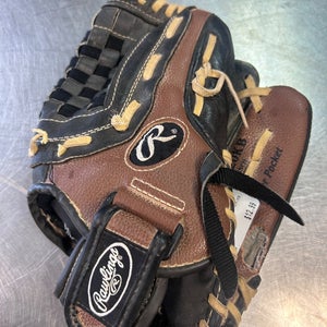 Used Rawlings PLAYMAKER SERIES BB/SB Glove RH Throw Brown 12" 11868-S000070321