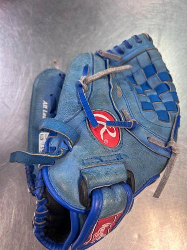 Used Rawlings HIGHLIGHT BB/SB Glove LH Throw Royal Blue 11 1/2" 11868-S000070322