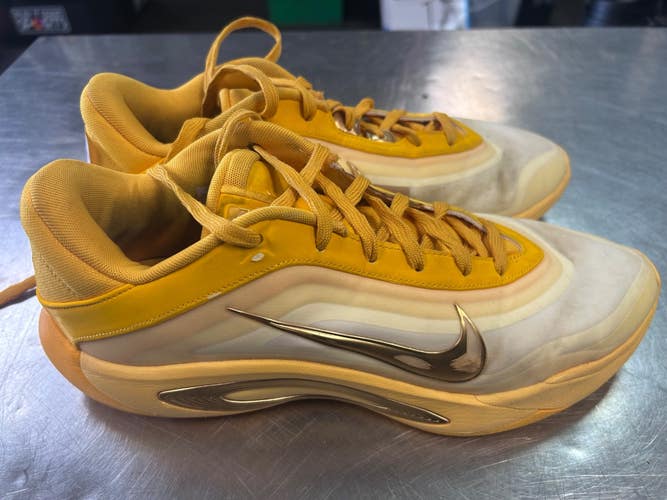 Used Nike Basketball Shoes M Yellow Senior 12.5 11868-S000070364