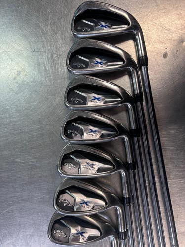Used Callaway X SERIES OS Mens Iron Set RH 5I-GW/AW 11868-S000070395