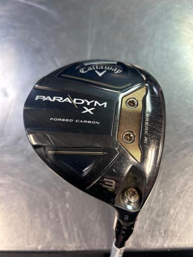 Used Callaway PARADYM X Mens Fairway Wood RH 3 Wood 11868-S000070394