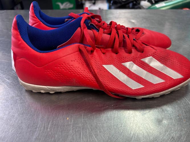 Used Adidas Soccer Turf Shoes Red Senior 10.5 11868-S000070396