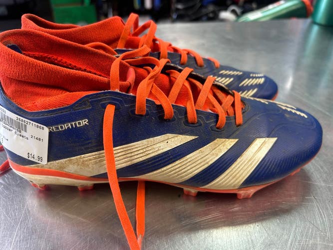 Used Adidas Soccer Cleats Navy Blue Senior 8 11868-S000070398