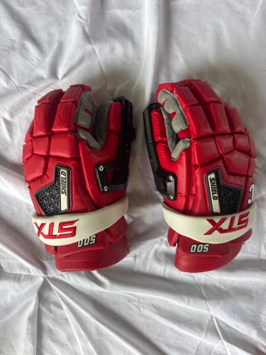 Cornell STX Shield 500 Lacrosse Gloves (Used)