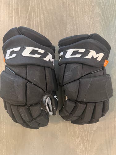 CCM JetSpeed FT1 Pro Stock Hockey Gloves 14” Black 6084