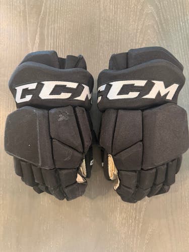 CCM HGTK Tacks Pro Stock Hockey Gloves 14” Stars 7387