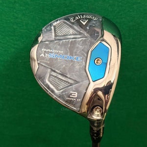 Callaway Paradym Ai Smoke Max D 15 Fairway 3 Wood Tensei AV Series 75-S Stiff