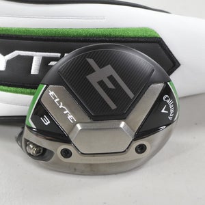 Callaway Elyte 3-15* Fairway Wood HEAD ONLY Right with Cover  #221451