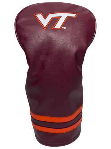 Team Golf Vintage Single Fairway Wood Headcover (Virginia Tech Hokies)  NEW