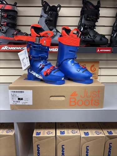 Lange RS 130 LV 25.5 25/26 New! Ski Racing Boots