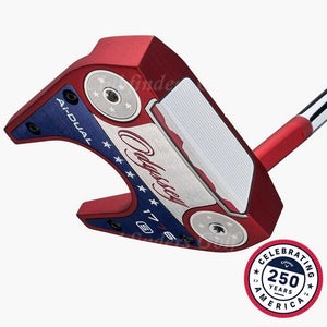 NEW! Odyssey 2026 Ai-DUAL USA 250 Limited Ed. #7 S 34" Slant Putter SL90 w/ HC