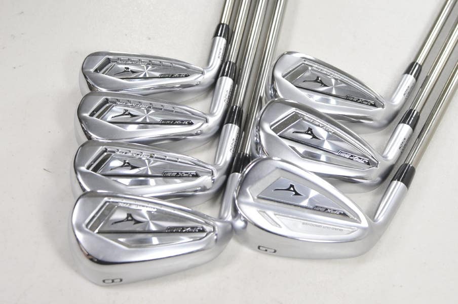 LEFT HAND Mizuno JPX 921 Hot Metal 5-PW,GW Iron Set Stiff Recoil