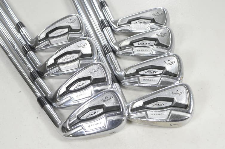 Callaway Apex Pro Forged 2014 4-PW,AW Iron Set Rifle 5.5 Regular Steel # 219780