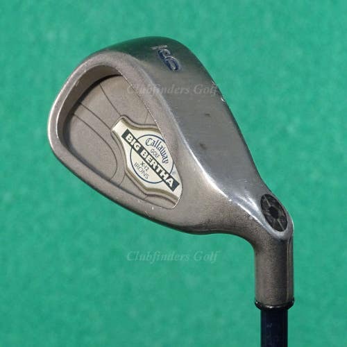 Lady Callaway Big Bertha X-12 Single 9 Iron Ladies Gems 99 Graphite Ladies