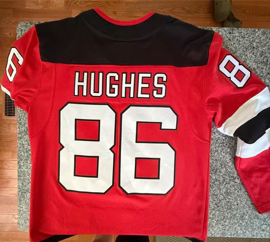 New Jersey Devils jersey Hughes 86
