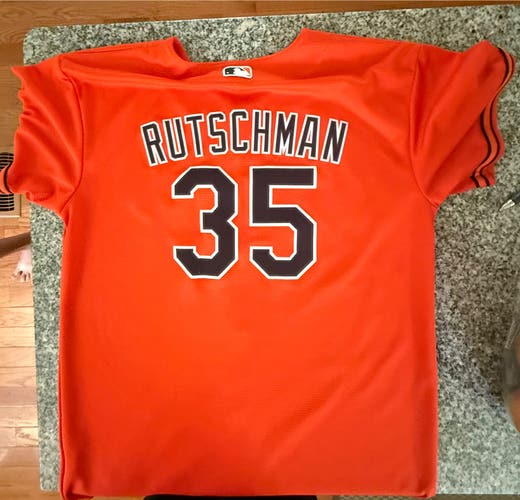 Hutschman Orange XL Kids Unisex Nike Jersey