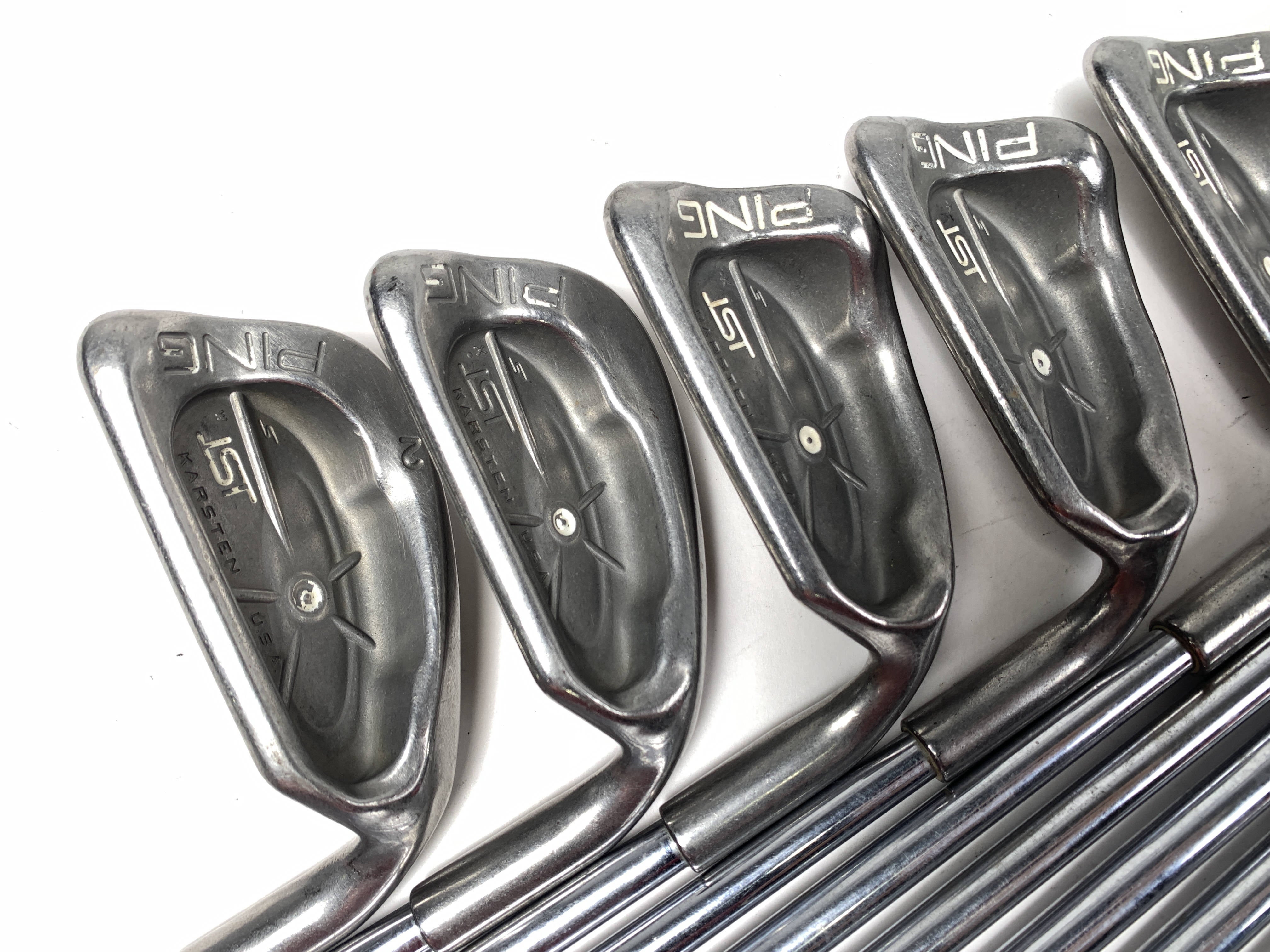 Ping ISI Iron Set 3-PW+SW White Dot 3* Up Cushin JZ Stiff Steel