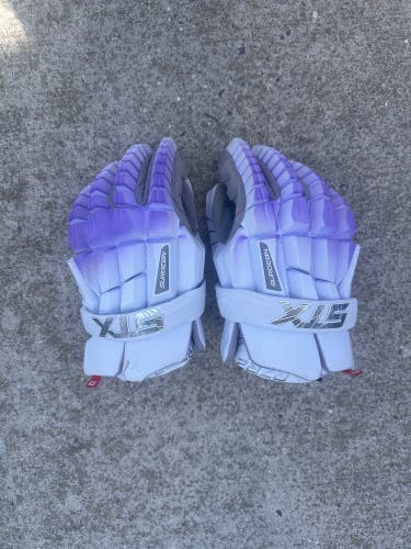 STX Surgeon RZR2 Lacrosse Gloves (Used)