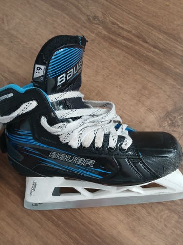 Black Bauer gsx Hockey Skates Regular Width Size 6.5 (Used)