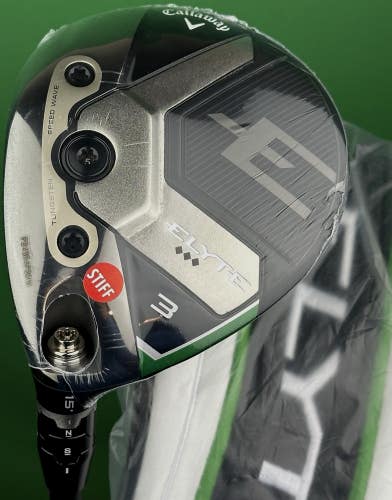 Callaway Elyte Triple Diamond Fairway 3-Wood 15* LEFT Hand Tensei 1K Black Stiff