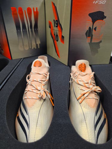 Gold Men's Size M 12.5 (W 13.5) Adidas X speedflow.1 Molded Cleats Cleats (New)