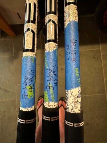 (3) Project X Denali Red Shafts, Regular Flex, Titleist Tip