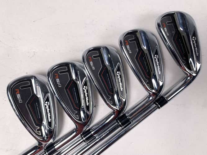 TaylorMade RSi 1 Iron Set 5-9 REAX 90g Stiff Steel Mens RH