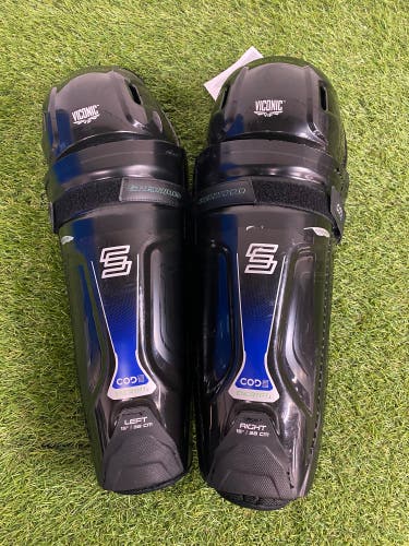 Sher-Wood Code Encrypt 1 Shin Pads | Senior Size 15"