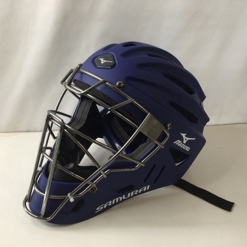 Mizuno Samurai Youth Catcher's Mask Navy Blue (New)