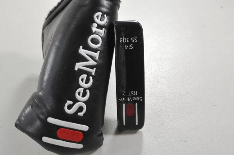 See More Si4 Black 33.5" Putter RH Steel with Head Cover #221635