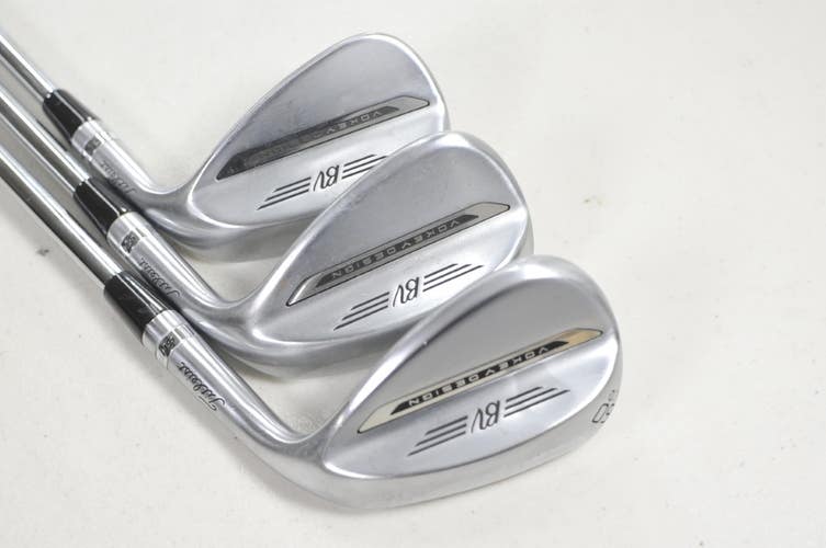 Titleist Vokey SM11 Tour Chrome 52*, 56*, 60* Wedge Set RH Steel  # 221648