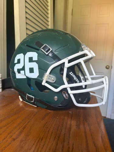 Green Adult Large Schutt F7 Helmet (Used)