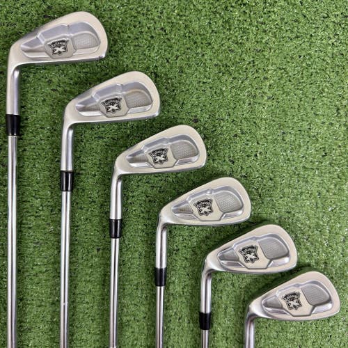 Callaway X Forged 2009 Iron Set 5-PW Project X 5.5 Left Handed +1/2 Long